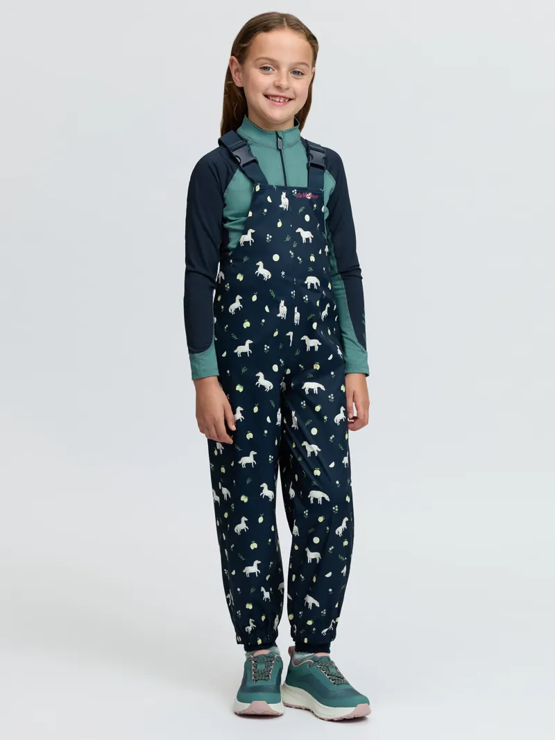 LeMieux Mini Pippin Splash Dungarees - Navy