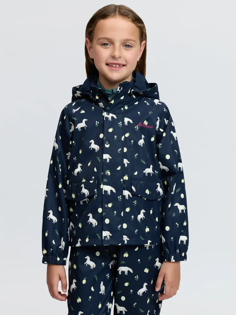 LeMieux Mini Pippin Splash Jacket - Navy-1