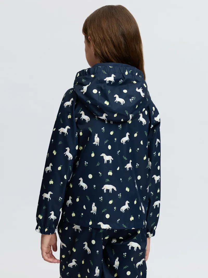 LeMieux Mini Pippin Splash Jacket - Navy-2