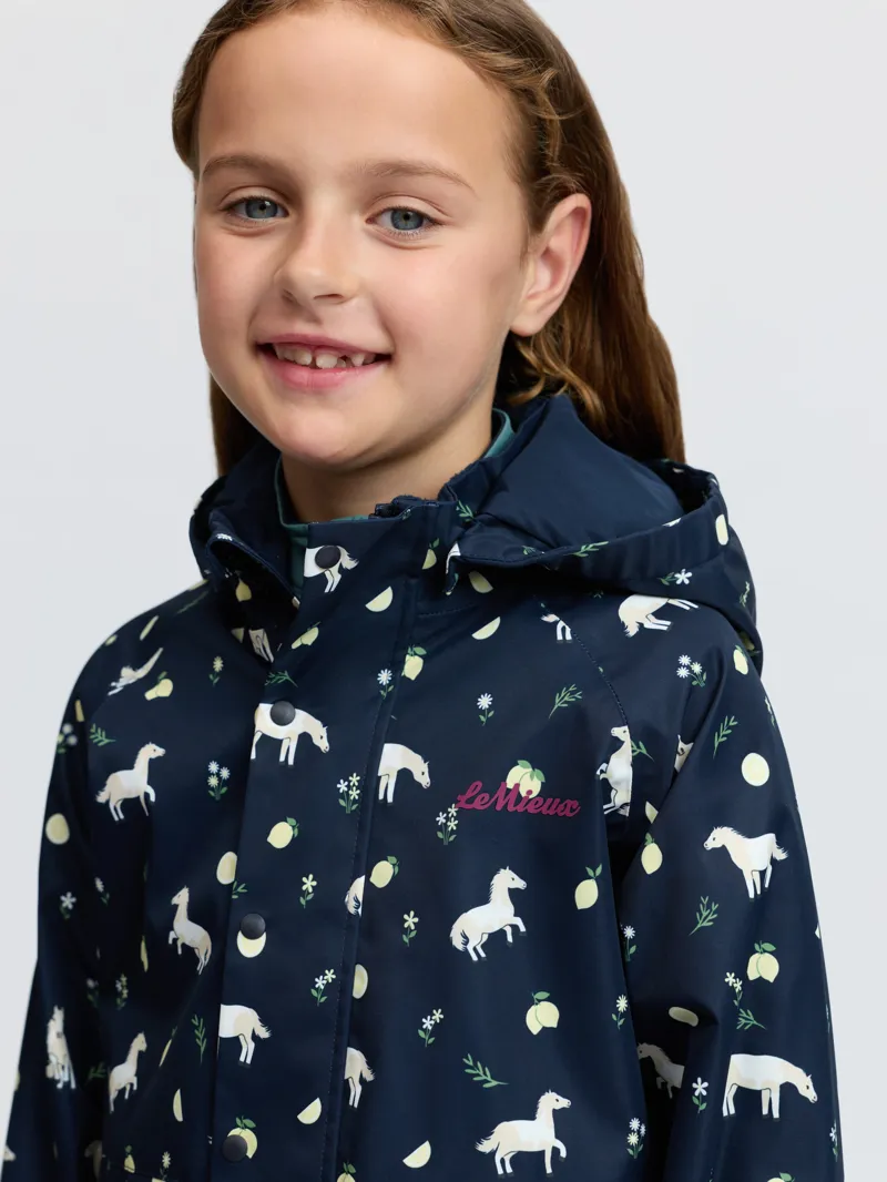 LeMieux Mini Pippin Splash Jacket - Navy-4