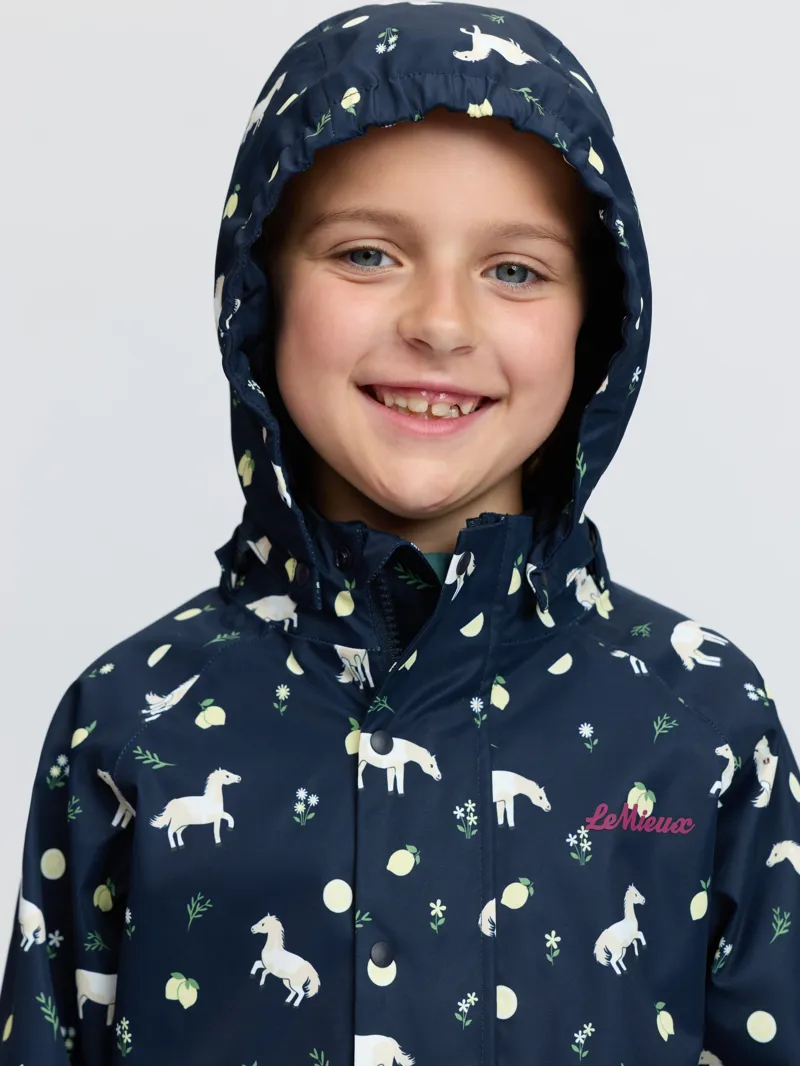LeMieux Mini Pippin Splash Jacket - Navy-3