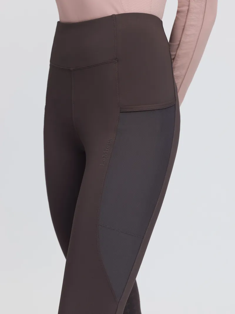 LeMieux Naomi Pull On Breeches - Cocoa-5