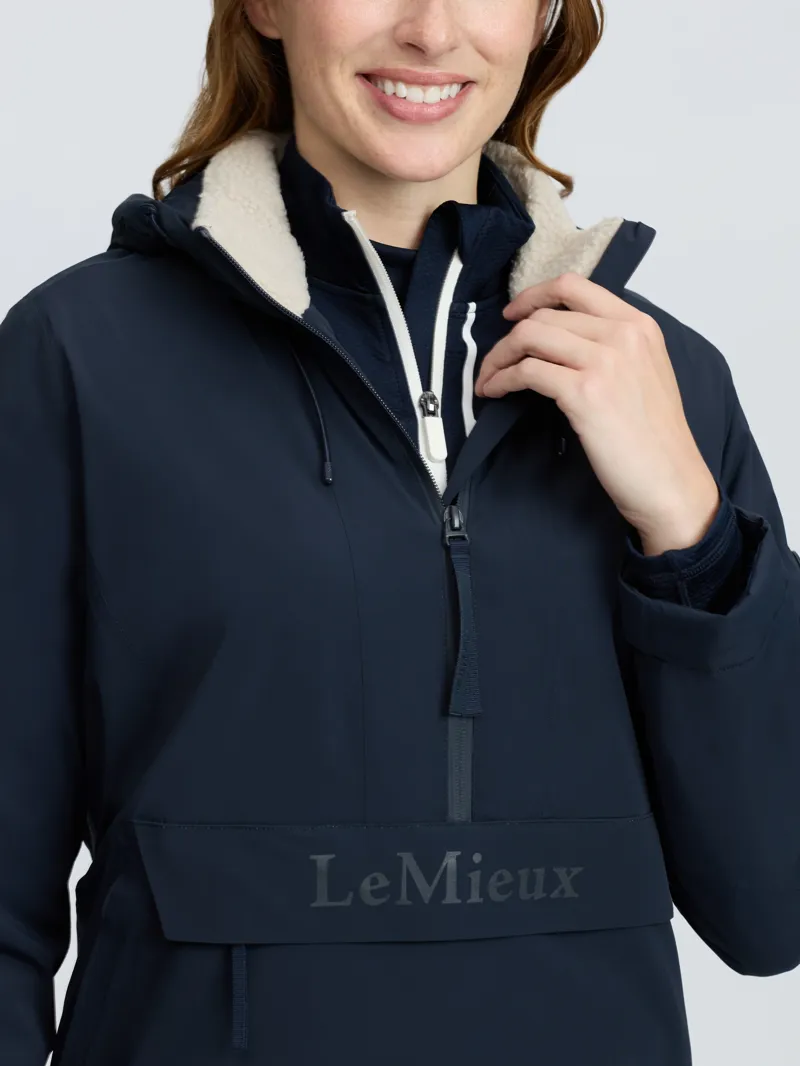 LeMieux Phoebe Half Zip Waterproof Anorak - Navy-7