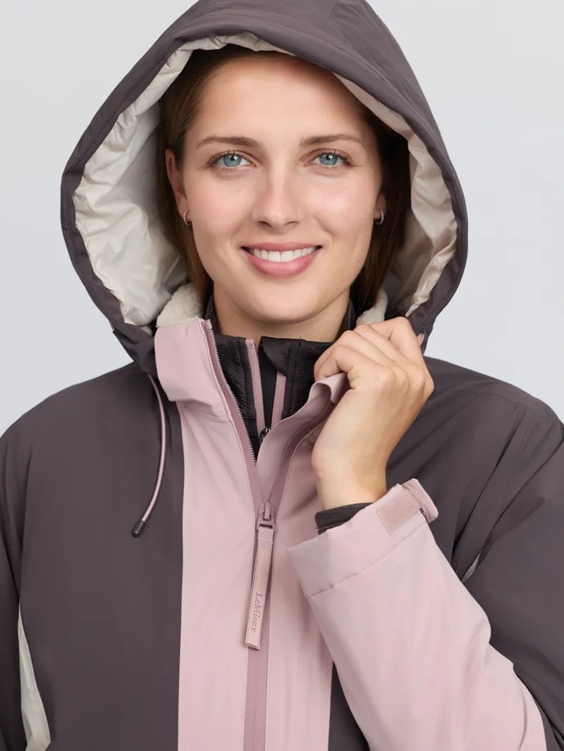 LeMieux Phoebe Half Zip Waterproof Anorak - Wild Rose-4