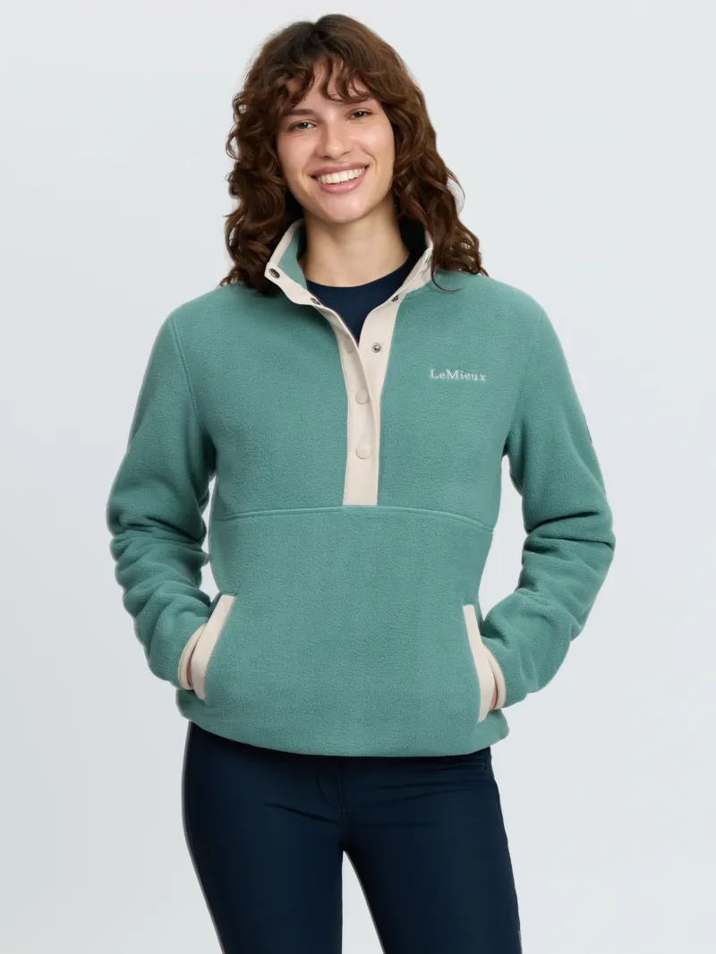 LeMieux Piper Popper Fleece - Aloe-1