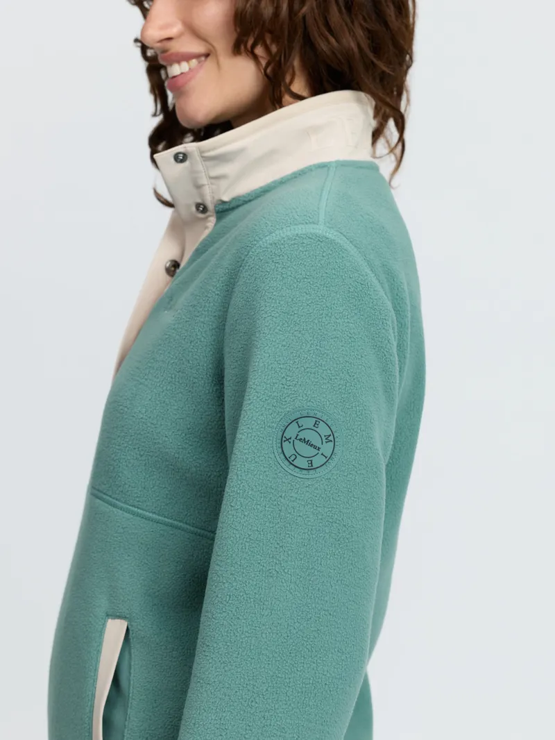 LeMieux Piper Popper Fleece - Aloe-3