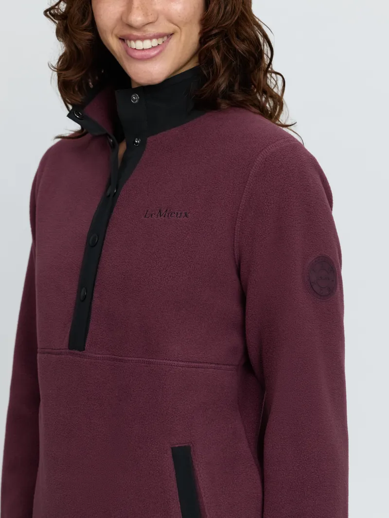 LeMieux Piper Popper Fleece - Bramble-3