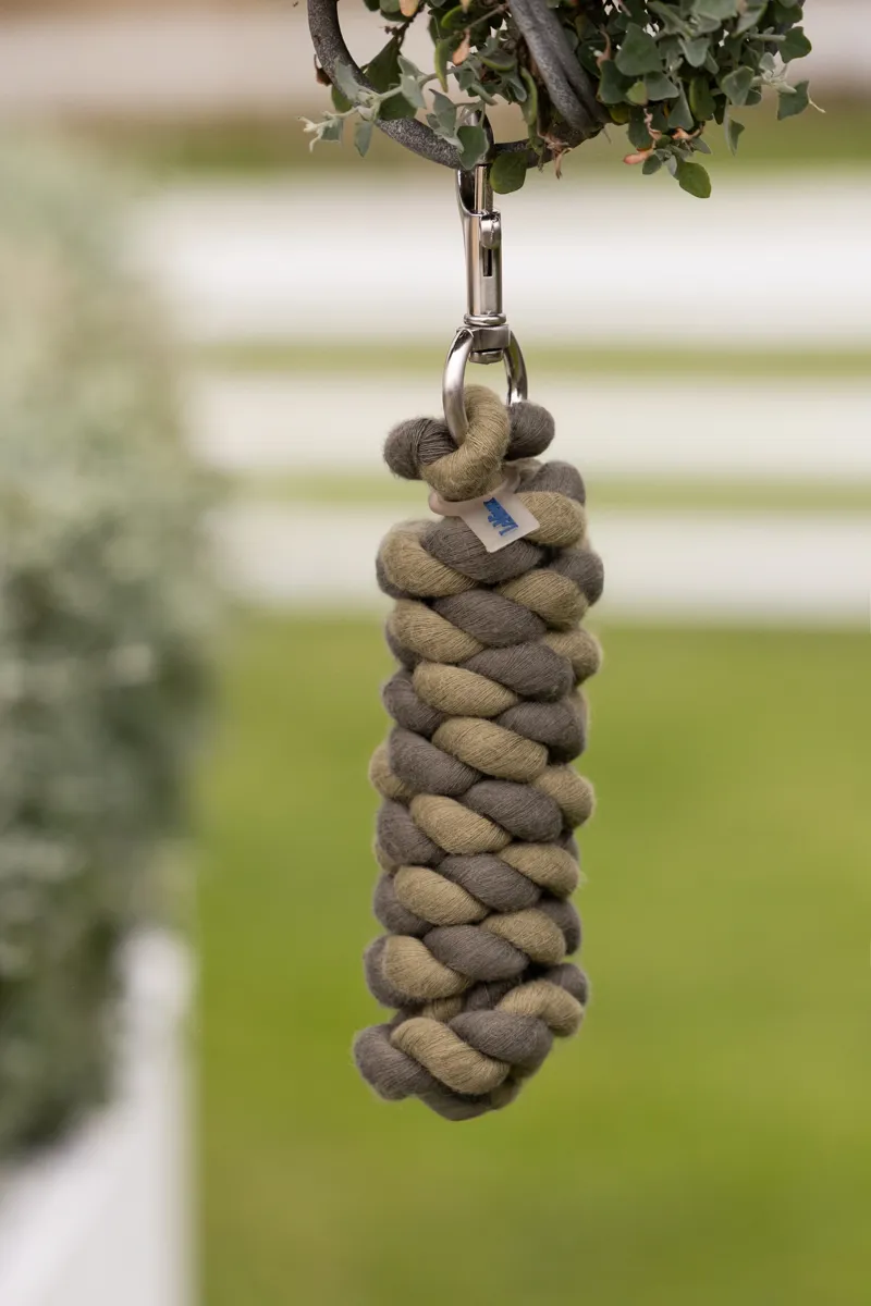 LeMieux Polycotton Leadrope - Gooseberry/Willow-1
