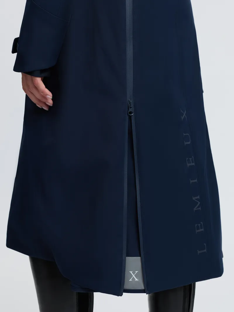 LeMieux Stormwear Performance Riding Coat - Navy-10
