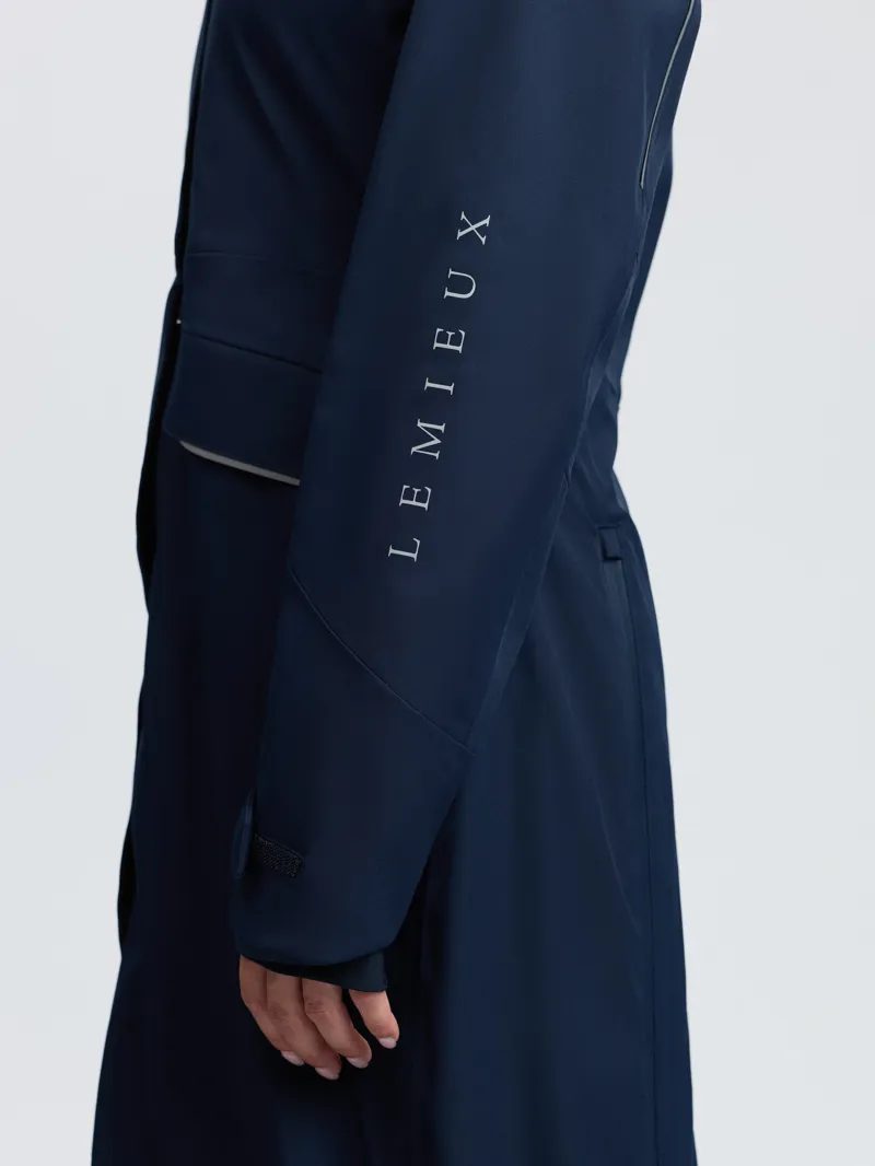 LeMieux Stormwear Performance Riding Coat - Navy-7