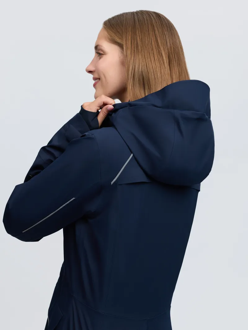 LeMieux Stormwear Performance Riding Coat - Navy-9