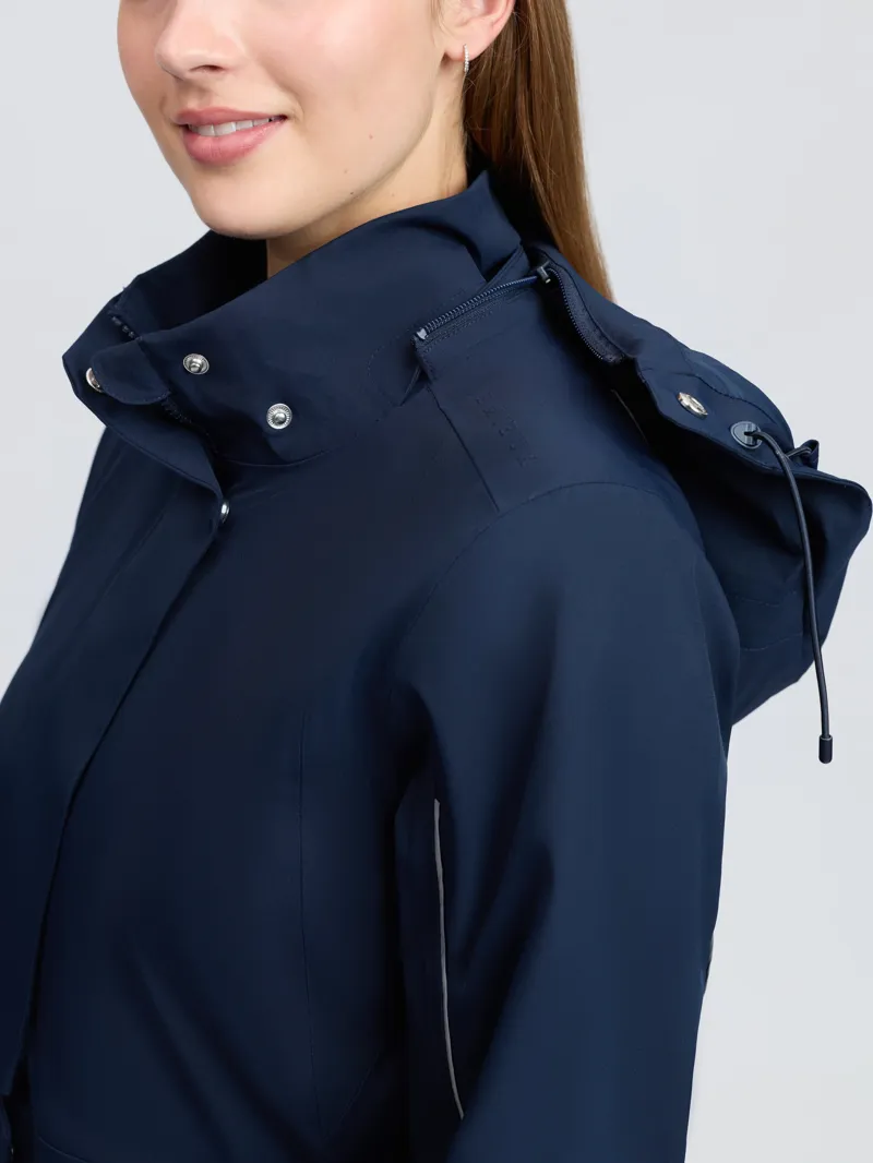 LeMieux Stormwear Performance Riding Coat - Navy-8