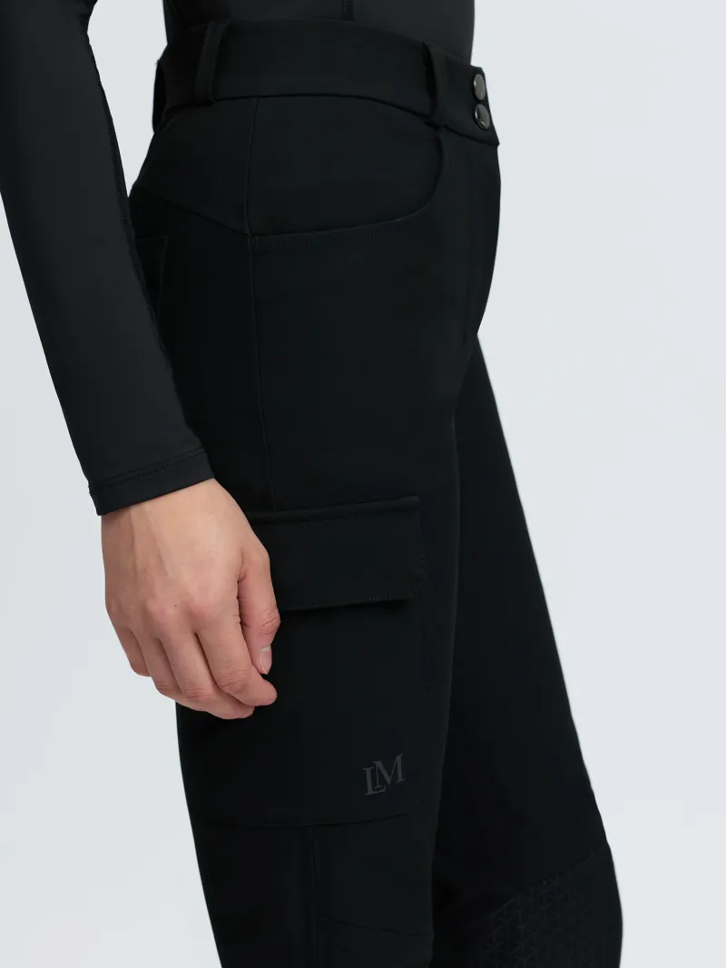 LeMieux Stormwear Stretch Waterproof Trousers - Black-5