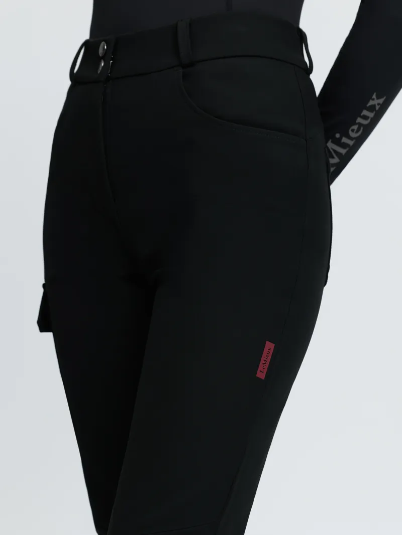 LeMieux Stormwear Stretch Waterproof Trousers - Black-2