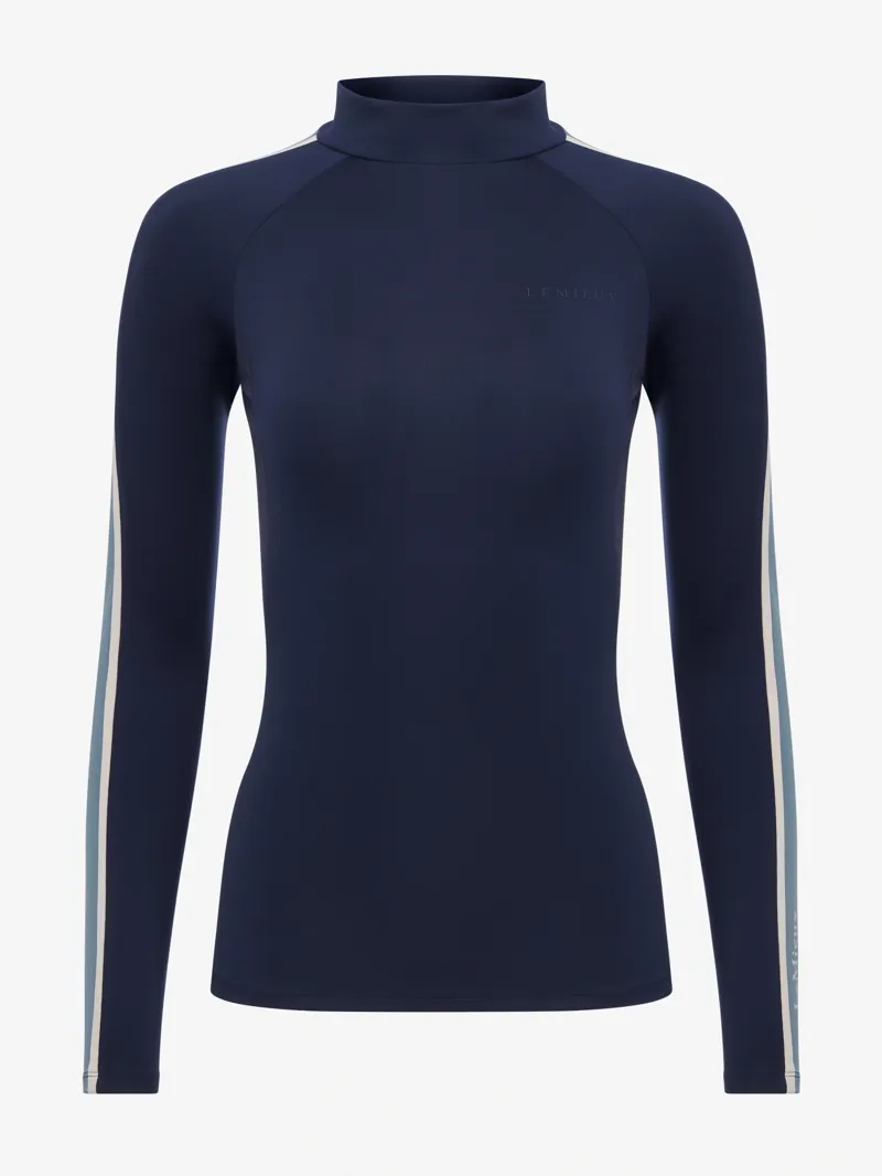 LeMieux Talia High Neck Base Layer - Navy