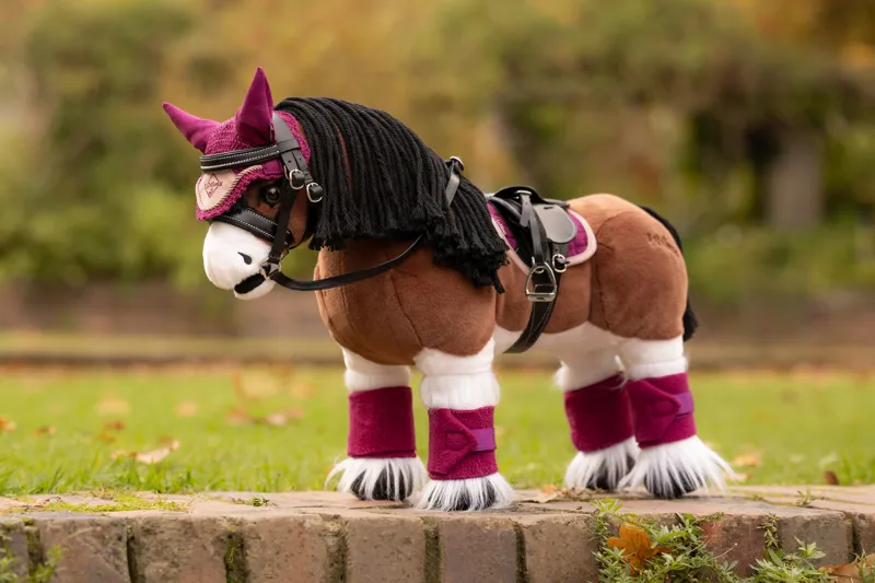 LeMieux Toy Pony Pad - Blackberry-1