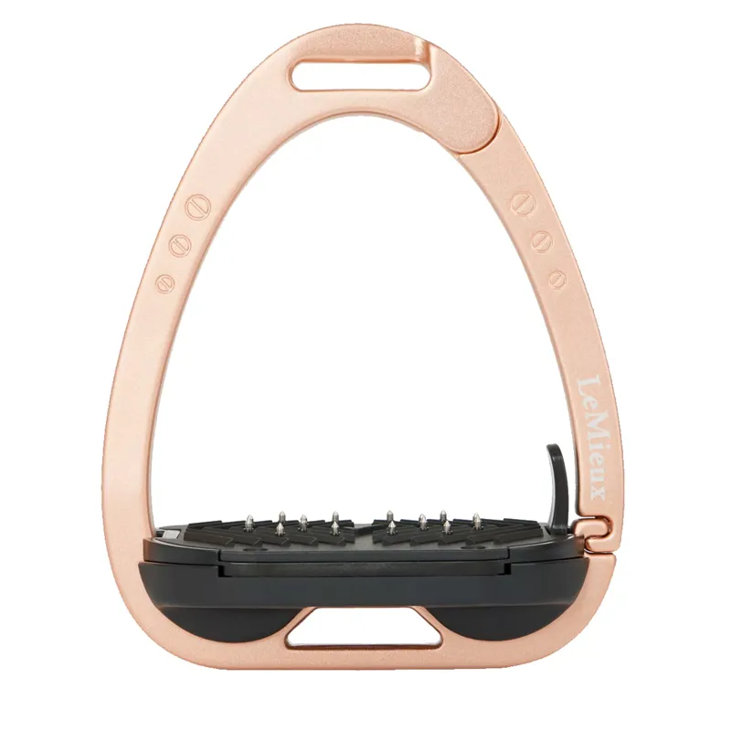 LeMieux Vector Balance Stirrup - Rose Gold 