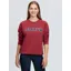 LeMieux Vida Varsity Crew Neck Sweatshirt - Russet