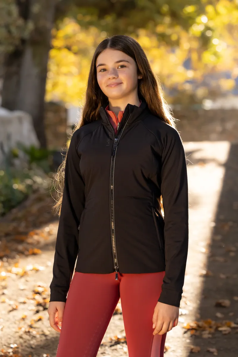 LeMieux Young Rider Betty Lightweight Jacket - Black-8