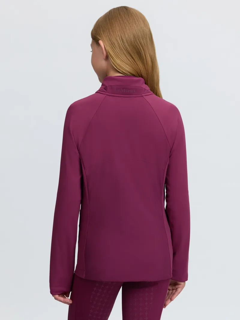 LeMieux Young Rider Betty Lightweight Jacket - Blackberry-1