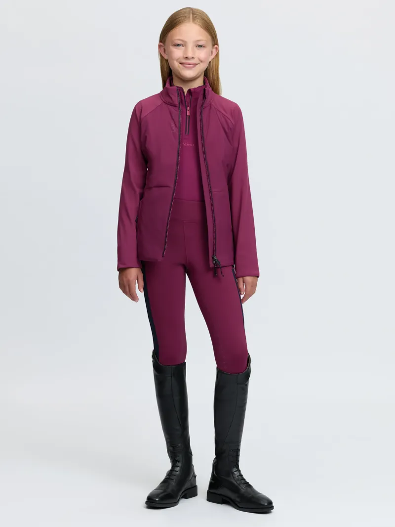 LeMieux Young Rider Betty Lightweight Jacket - Blackberry-3