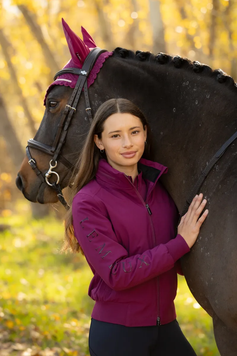 LeMieux Young Rider Clarissa Crew Jacket - Blackberry-7