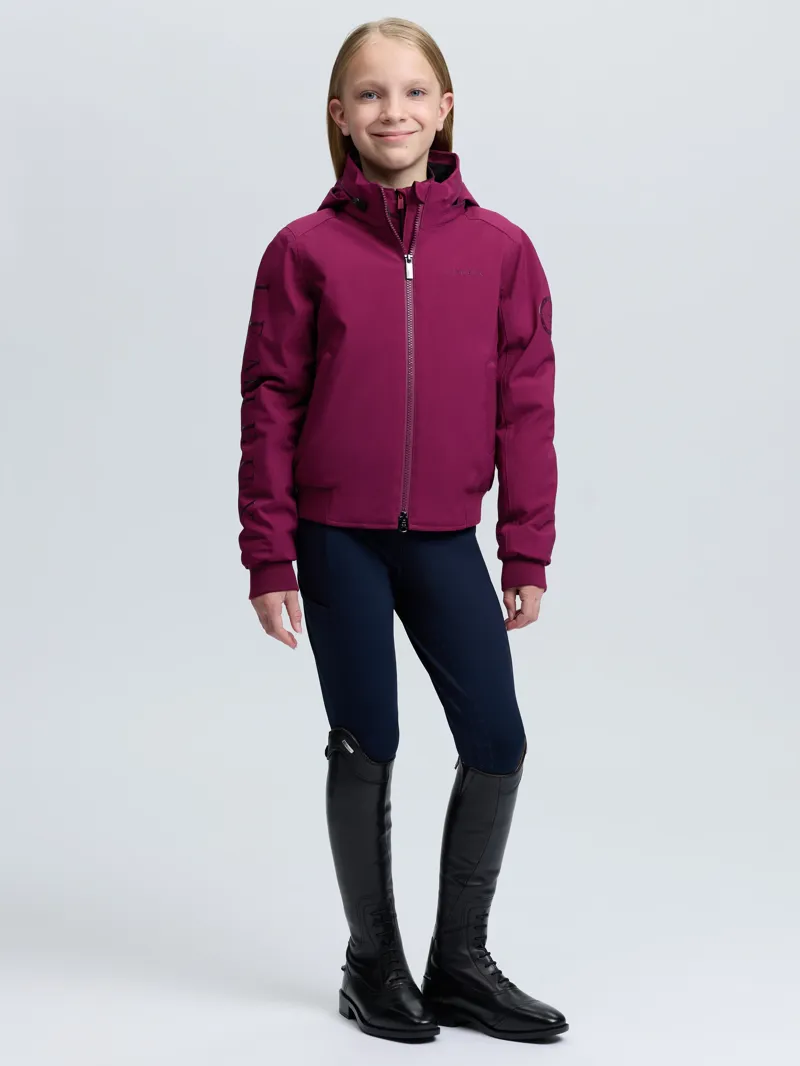 LeMieux Young Rider Clarissa Crew Jacket - Blackberry-4