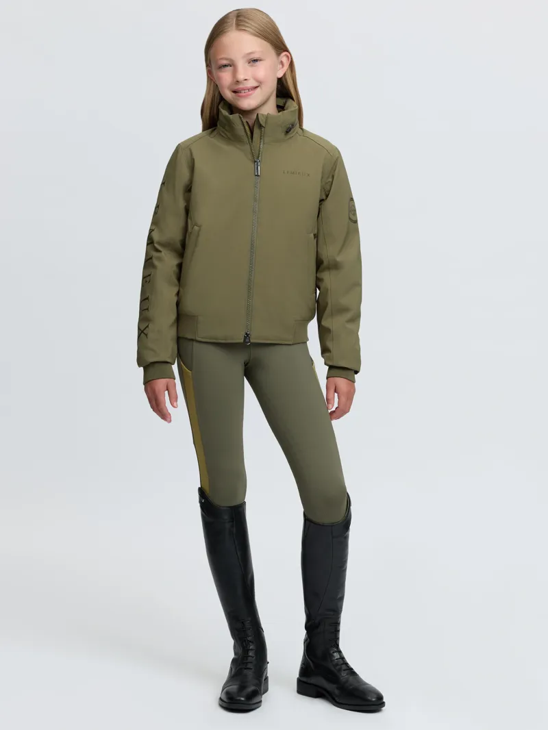 LeMieux Young Rider Clarissa Crew Jacket - Willow Green-5