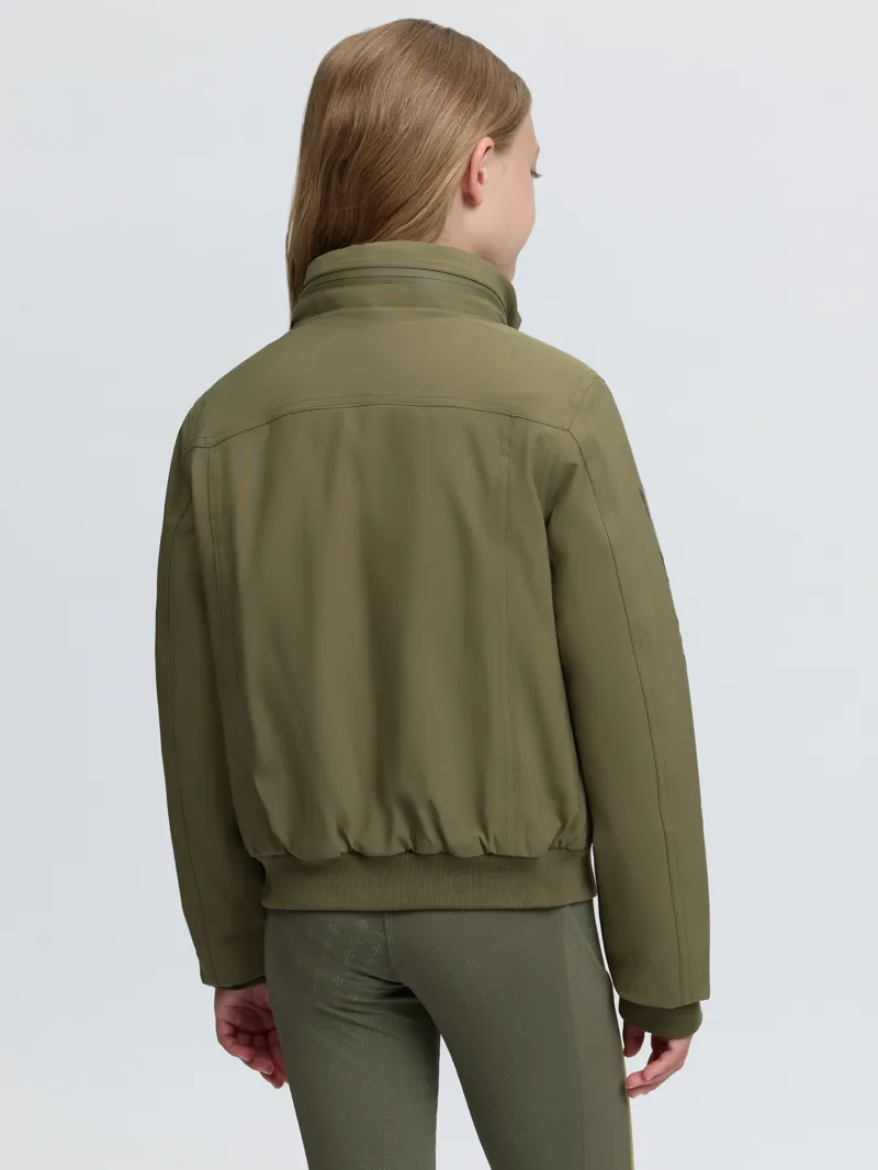 LeMieux Young Rider Clarissa Crew Jacket - Willow Green-1