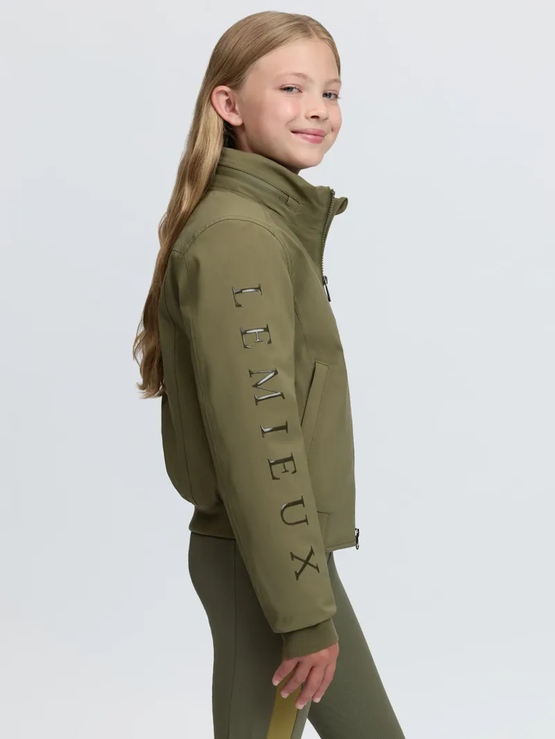 LeMieux Young Rider Clarissa Crew Jacket - Willow Green-2