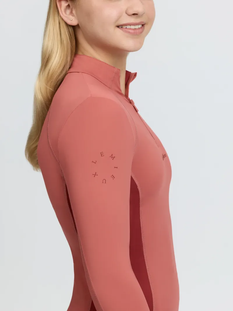 LeMieux Young Rider Classique Base Layer - Spiced Earth-4