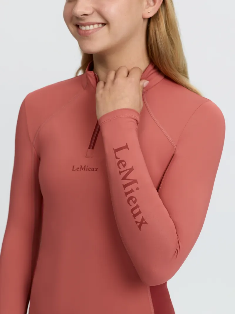 LeMieux Young Rider Classique Base Layer - Spiced Earth-5