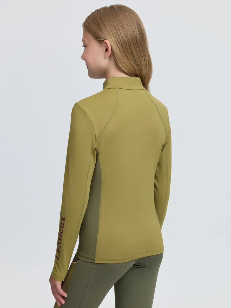 LeMieux Young Rider Classique Base Layer - Gooseberry-2