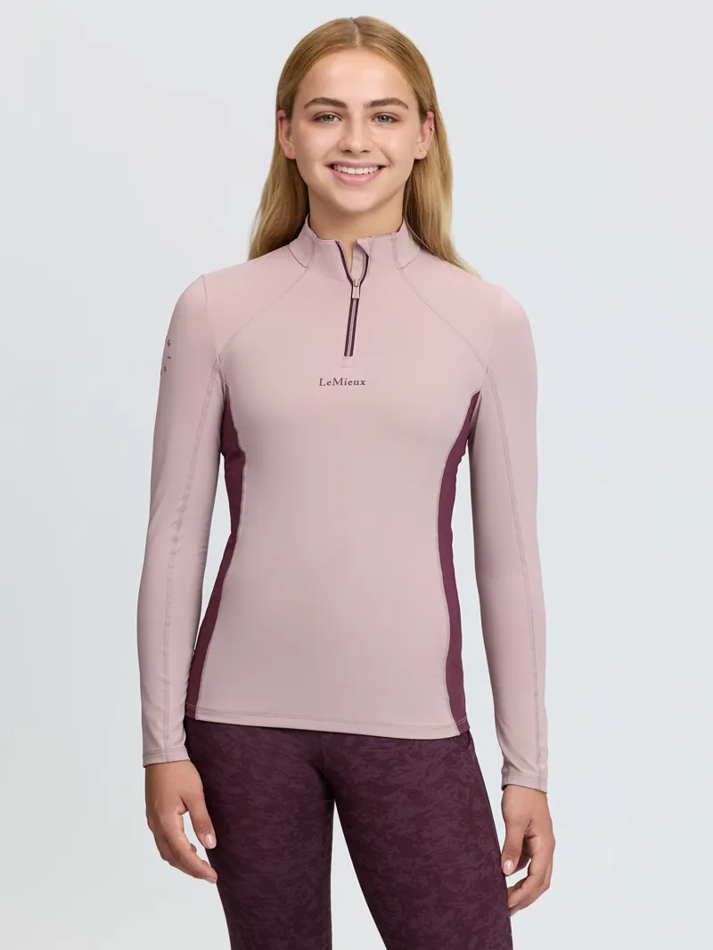 LeMieux Young Rider Classique Base Layer - Wild Rose