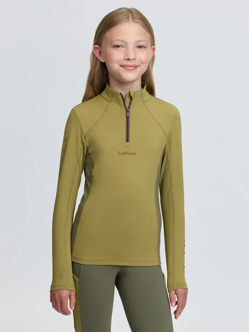 LeMieux Young Rider Classique Base Layer - Gooseberry