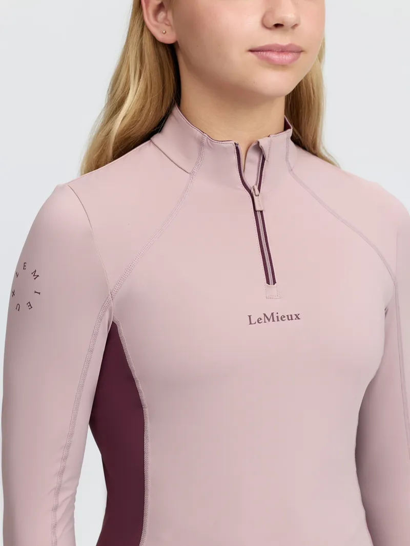 LeMieux Young Rider Classique Base Layer - Wild Rose-4