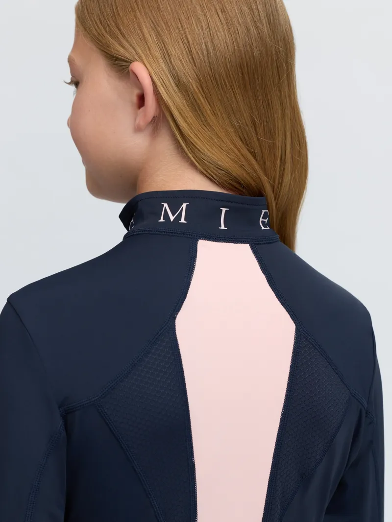 LeMieux Young Rider Mia Mesh Base Layer - Navy-6