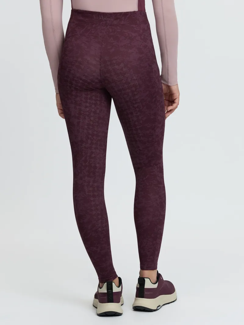 LeMieux Young Rider Orla Pull Ons Printed - Bramble-2