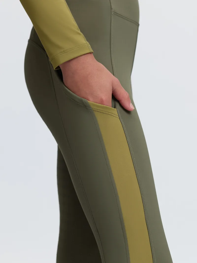 LeMieux Young Rider Orla Pull Ons - Willow Green-1