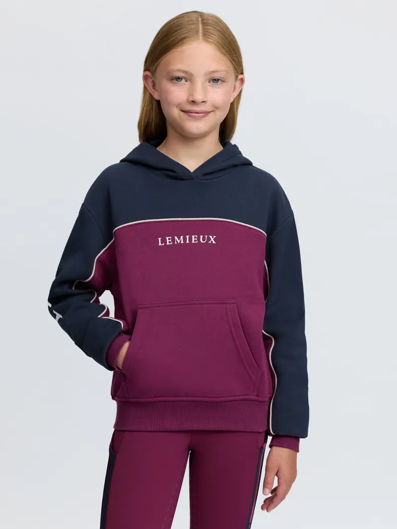 LeMieux Young Rider Sadie Hoodie - Blackberry