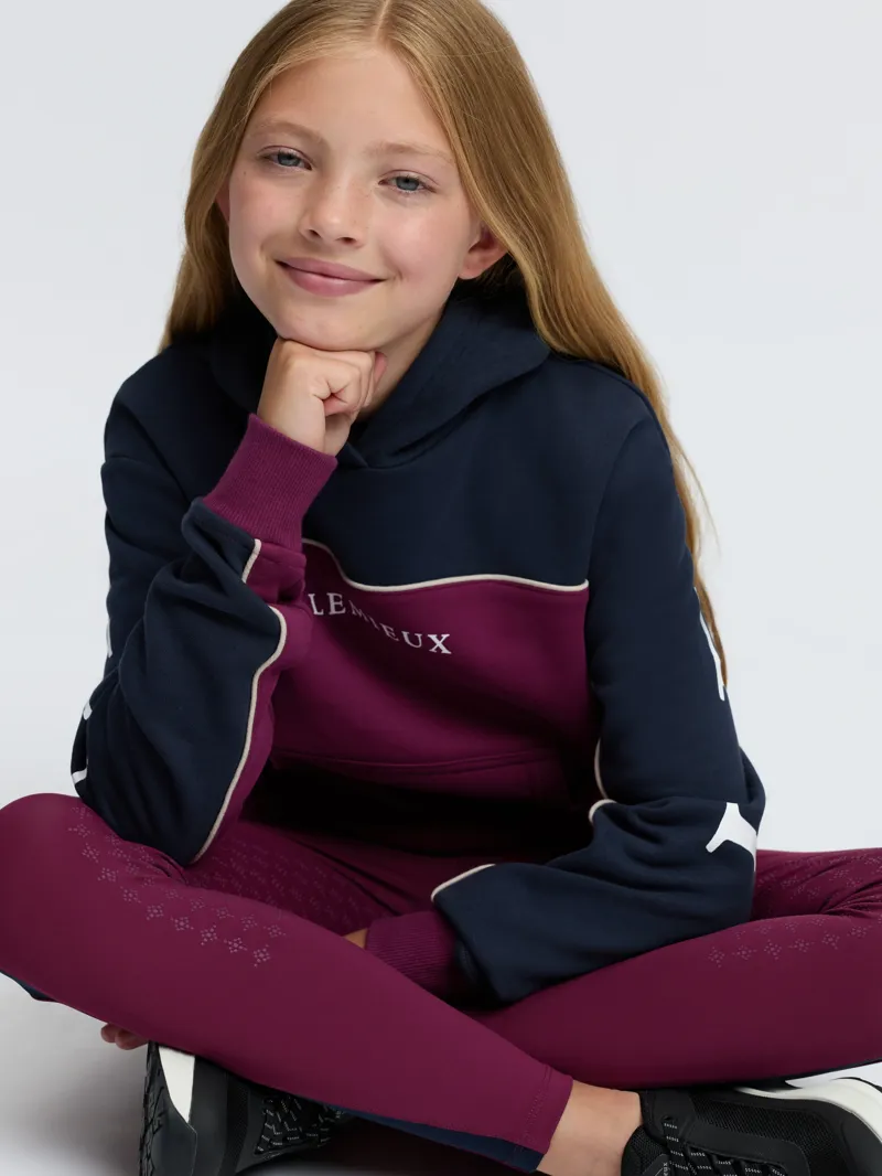 LeMieux Young Rider Sadie Hoodie - Blackberry-5