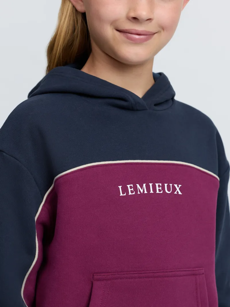 LeMieux Young Rider Sadie Hoodie - Blackberry-3