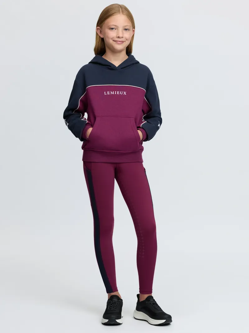 LeMieux Young Rider Sadie Hoodie - Blackberry-6