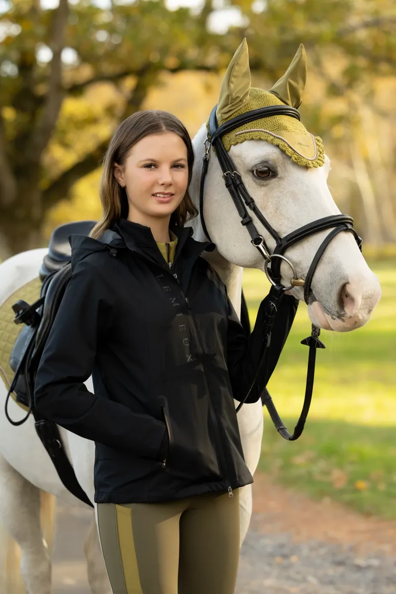 LeMieux Young Rider Tessa Waterproof Jacket - Black-8
