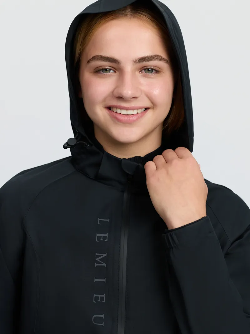 LeMieux Young Rider Tessa Waterproof Jacket - Black-4