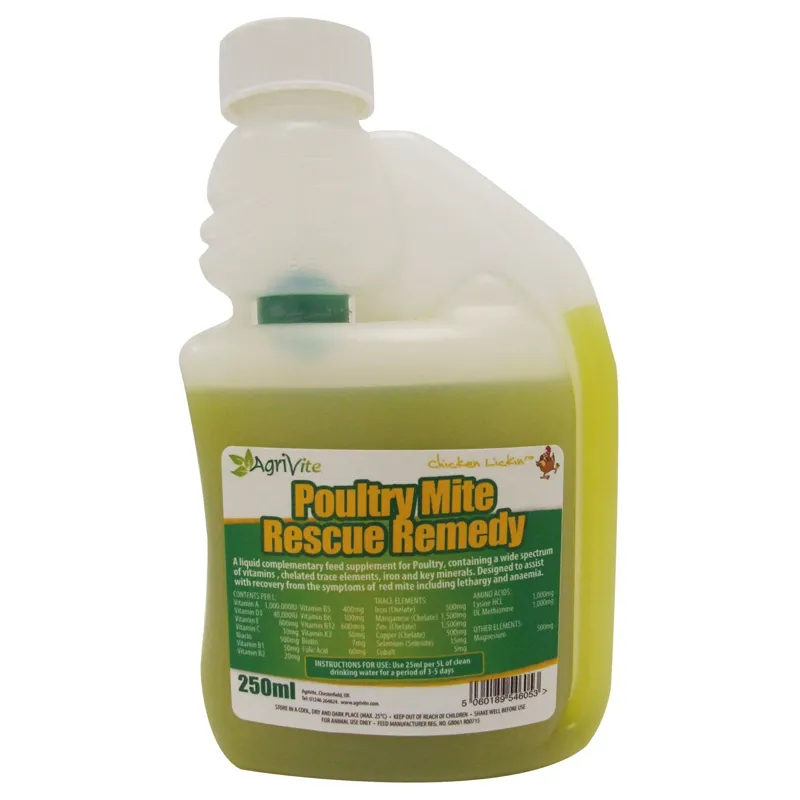 Agrivite Chicken Lickin' Poultry Mite Rescue Remedy