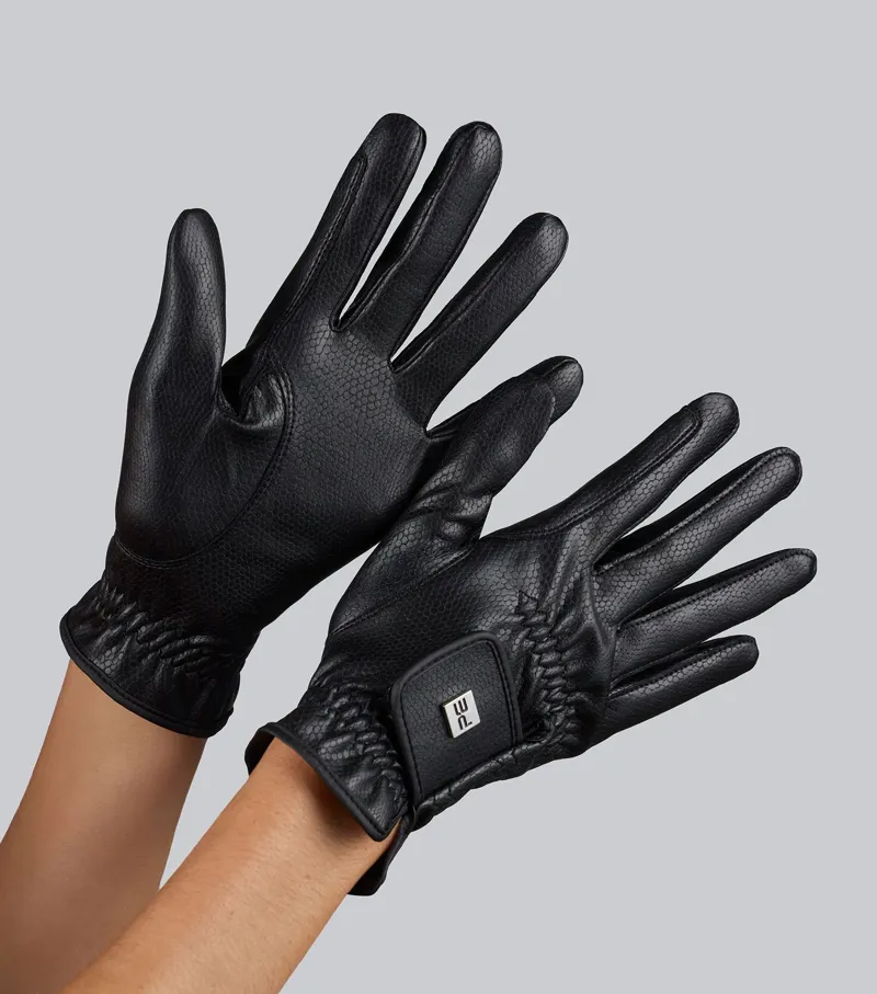 Premier Equine Metaro Riding Gloves - Black