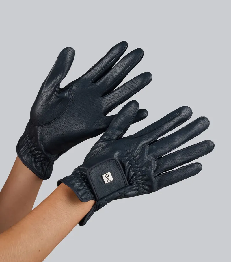 Premier Equine Metaro Riding Gloves - Navy