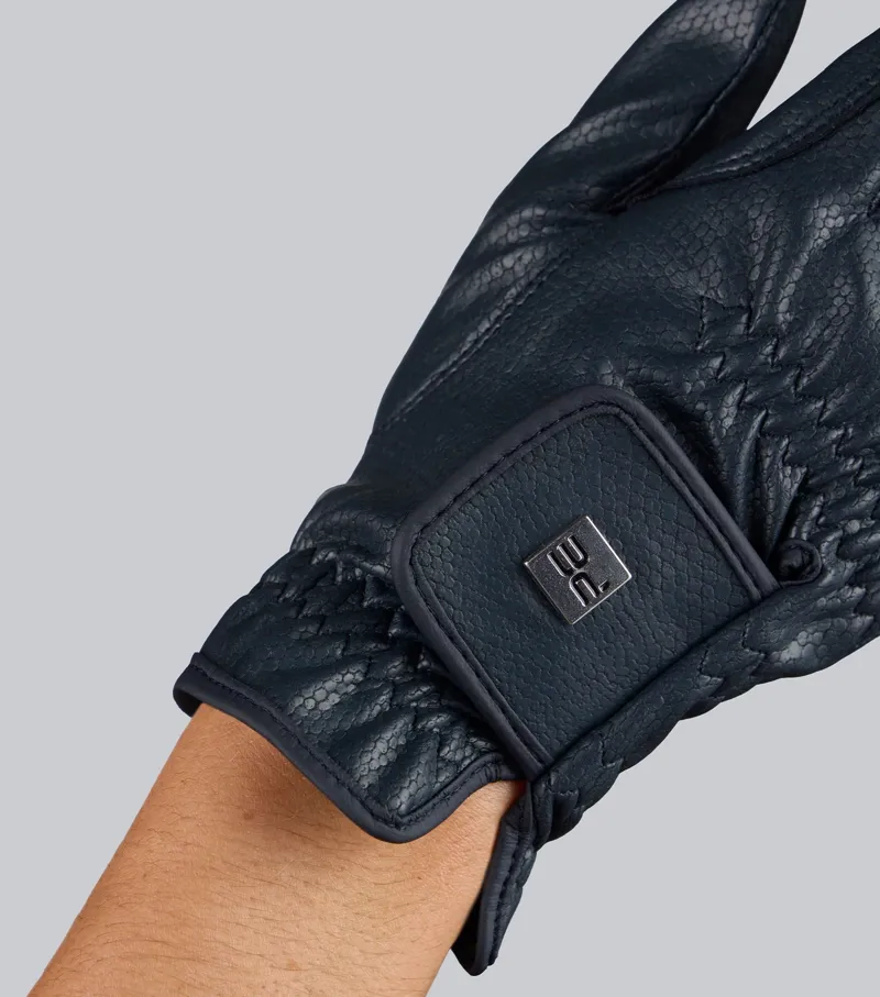 Premier Equine Metaro Riding Gloves - Navy-2