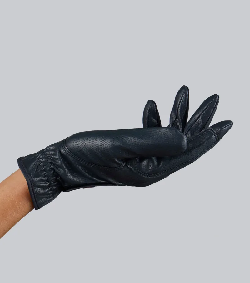 Premier Equine Metaro Riding Gloves - Navy-3